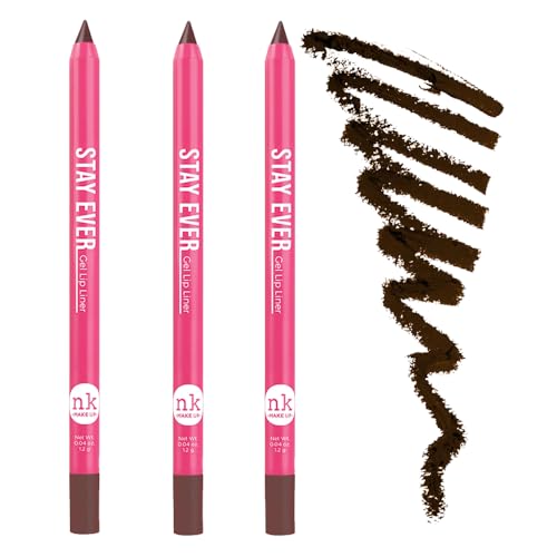Image of 3 Pack of Stay Ever Long Lasting Matte Lip Liner Gels in the shade Tiramisu