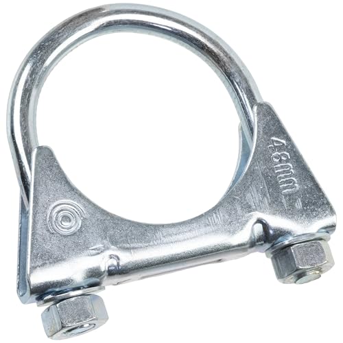 AERZETIX | Collier d'échappement en "U" Ø48 mm pour tuyau 1-7/8" | compatible avec numéros ОЕM 20585D0300, 20685A0100, 9011708016, 171573, 171322