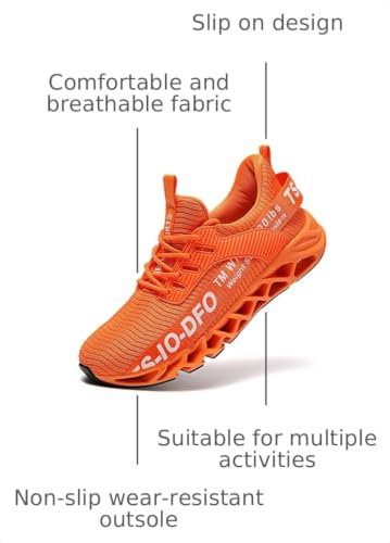 Image of FRSHANIAH Men Athletic Shoes Breathable Running Shoes Non-Slip Fashion Sneakers