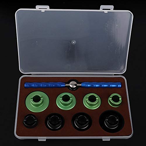 Preisvergleich Produktbild Qiterr Uhrengehäuseentferner, Gehäuserückwandöffner, Armbanduhrreparaturwerkzeug, Uhrenreparatursatz(5 + 6 Jaws)