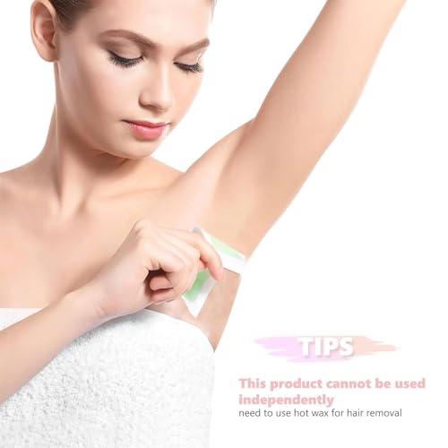 200 Piezas Bandas de cera no tejidas profesionales, Bandas Depilatorias, para Todo Tipo de Cera para Depilación Facial y Corporal Papel de Tira Depilación - imagen 6