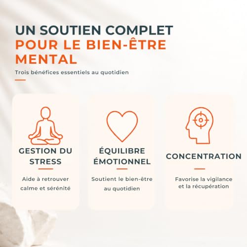 Ashwagandha - CUURE - KSM-66® - 7500mg par jour - 5% Withanolides - Gestion du Stress & Cortisol -Haute Biodisponibilité - 60 Gélules - Vegan, Sans Allergènes - Fabriqué en France – vue 4
