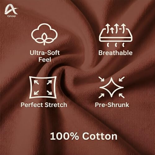 Image of Men's 100% Cotton Crew Neck T-Shirt | Regular Fit | Soft & Breathable | Casual Everyday Wear