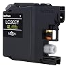 Brother Printer LC203Y High Yield Ink Cartridge, Yellow, 550 Pages, 1 Count (Pack of 1)