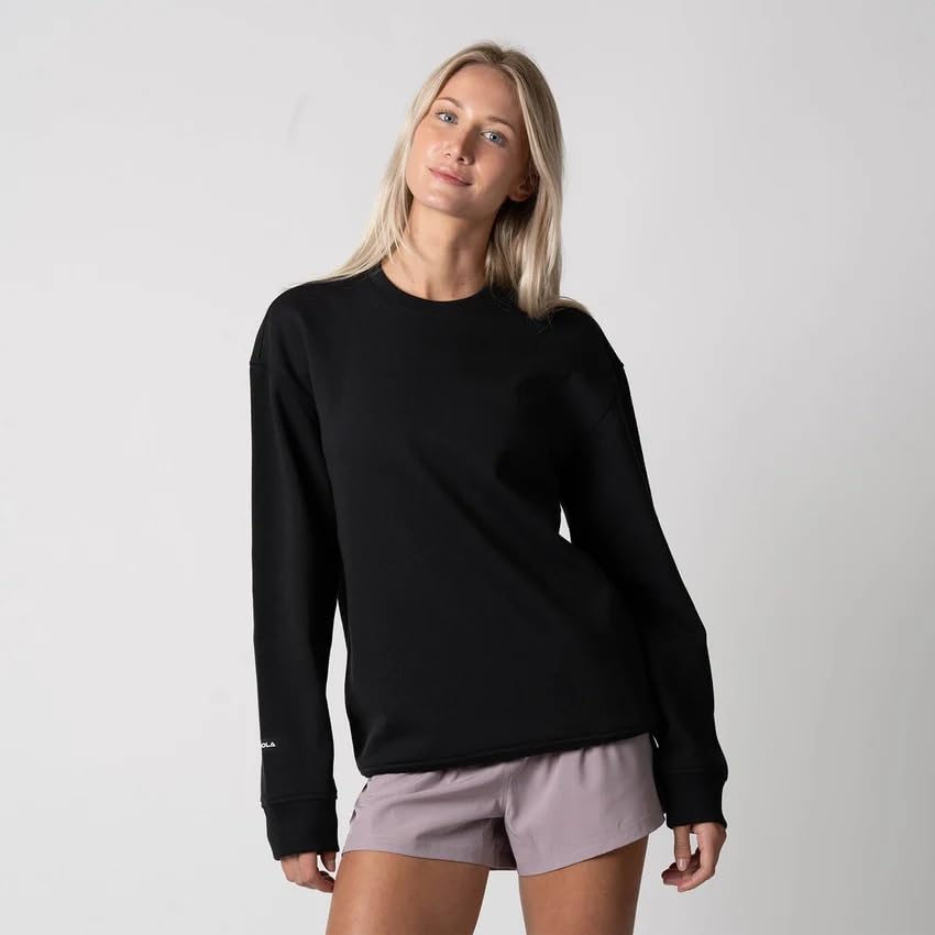 Unisex Fleece Crew (Black) - XL-image-18