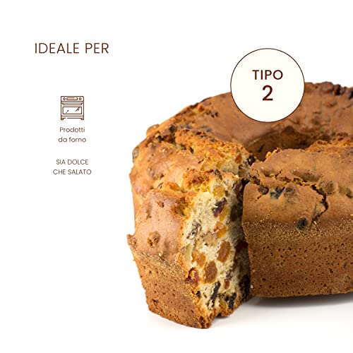 Farina Tipo 2 di Grano Tenero 5Kg BIO