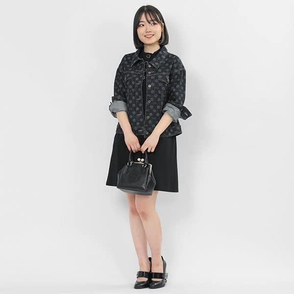 Amazon | [マリークヮント] パールガマ口 2WAYミニトート ブラック