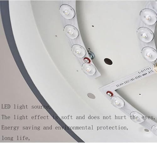 Lustre de plafond d'architecte en acrylique avec variateur de lumière premium - 7