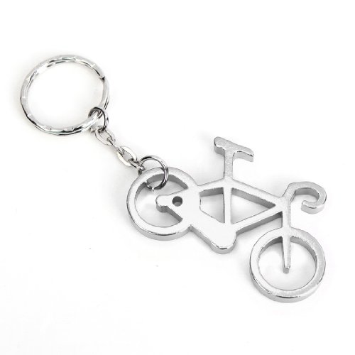 Novelty Bike Bicycle Keychain Keyring Bottle Wine Beer Opener Tool 6 Colors