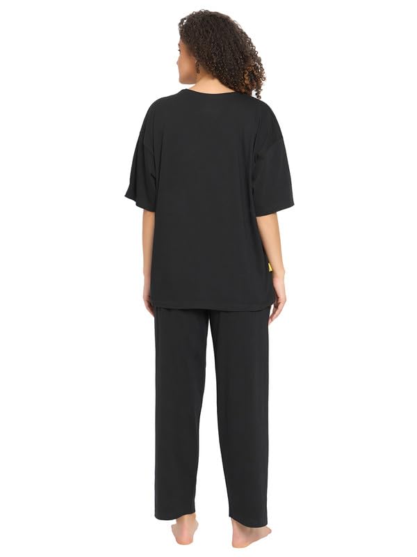 Image of Clovia Women Cotton Pajama Set