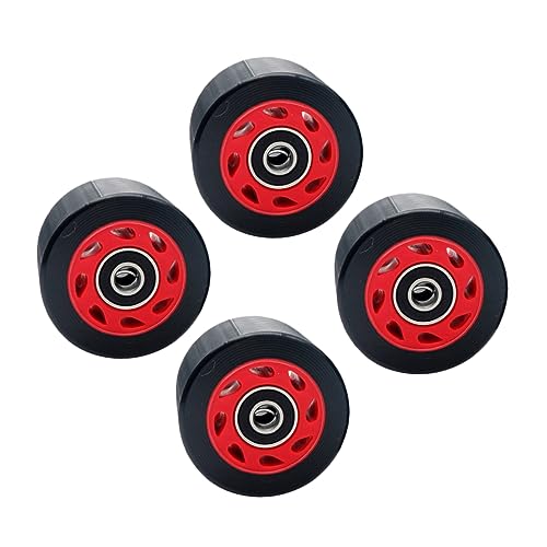 GOOHOCHY Skating Wheels 1 Set of 95a Roller Skates Wheels Grip for Outdoor Roller Skating Shoes