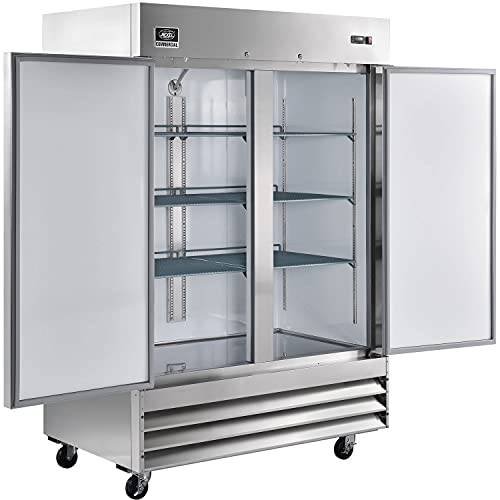 Nexel Reach-In Freezer, 2 Doors, 54"Wx32.2"Dx82.5"H, 47 Cu. Ft. on Fridge.com - View 2