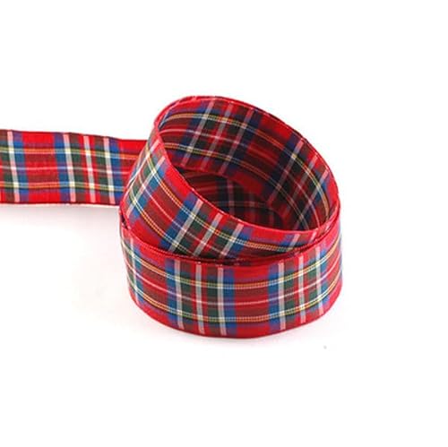 Jts Ribbon Design Royal Stewart Tartan Ribbon 15Mm, 25Mm & 40Mm Available In Blackwatch, Macgregor, & Shetland 3 Metres Of Ribbon (, 40Mm)