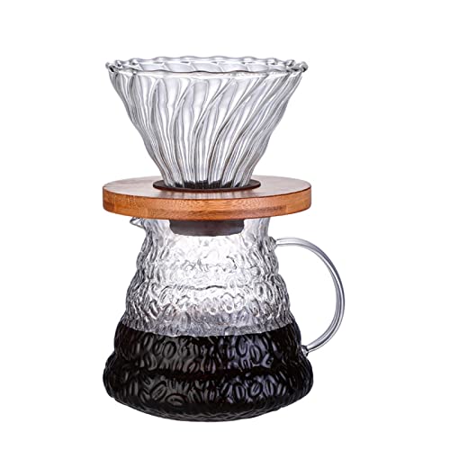 Cafetera Manual con Filtro Reutilizable 500 mL