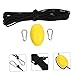 GALPADA 1 Set Canoe Buoy Ball Anchor System Professional Fishing Drift Anchor Float for Power Boats Sailboats Inflatable Kayaks Easy Location Marking