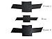 Grille Trunk Carbon Fiber Bowtie Emblem Wrap Kit 3PC Metal Sticker for 11-2014 Chevrolet Cruze