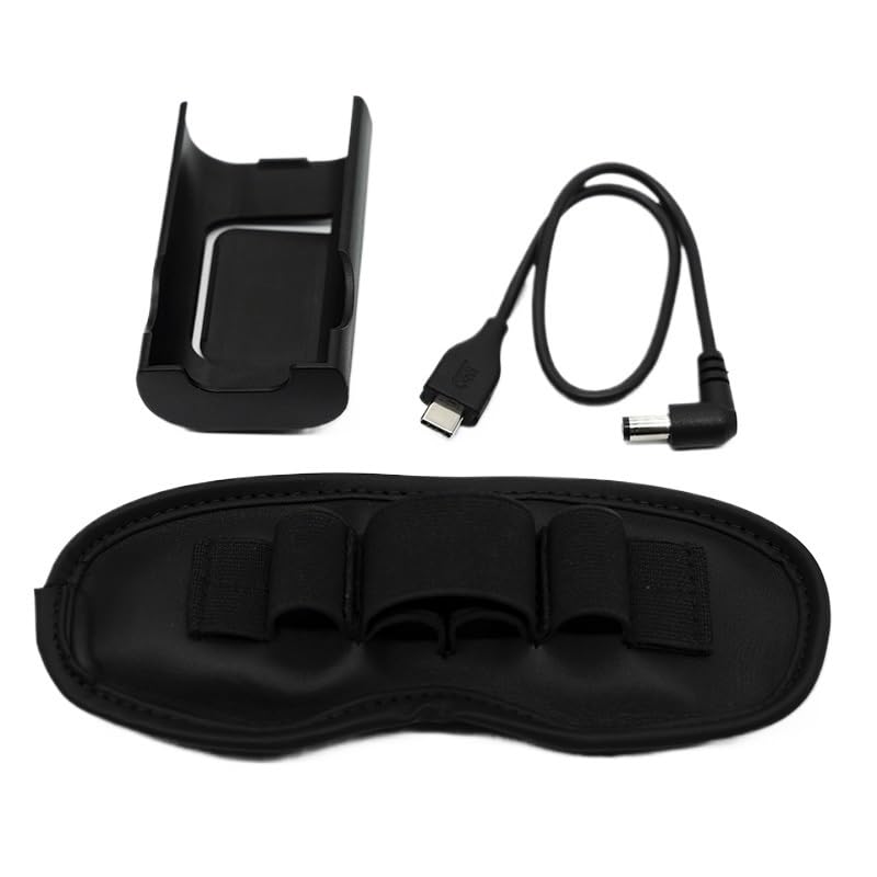 Per la linea di ricarica per DJI per FPV Combo Flight Goggles V2 30 cm 130 Alimentazione corta per occhiali volanti Drone 4k(Set of three)