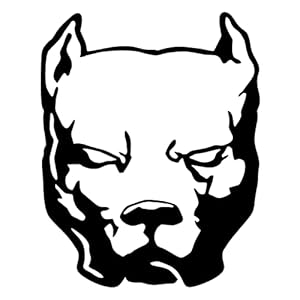 Bulldog Auto Stickers, Diverse Maten Grappige Auto Sticker en Decal White/Black Vinyl Auto Auto Stickers op Bumper…