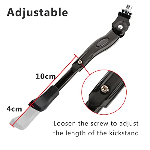 Image of USONG Bike Kickstand Children's Bicycle Kickstand Stand Folding Cycling Center Bracket 12 inch 14 inch 16 inch 18 inch 20 inch 22 inch 24 inch 26 inch 28 inch Bike Racks