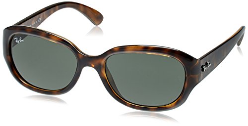 Image of Ray-Ban Square Sunglasses (Havana) (RB4198|710|55)