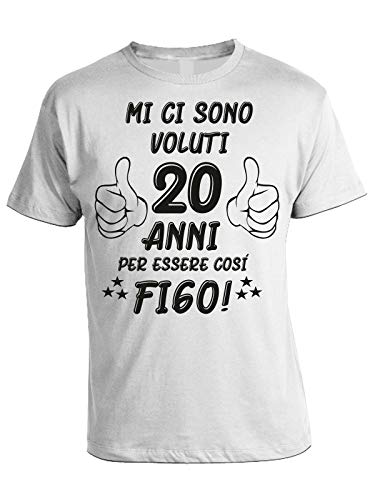 Tshirt Compleanno - Mi Ci Sono Voluti 20 Anni per