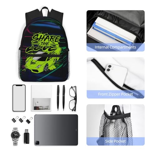 Mochila Ligera para Senderismo con Correas Ajustables miniatura 6
