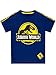 Jurassic World T-Shirt Garçon Dinosaure Bleu 9-10 Ans