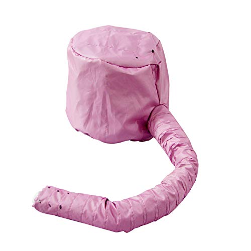 Loski Hair Dryer Bonnet Hood Nylon Hair Dryer Attachment Head Cover Hot Oil Treatment Hat for Home & Salon