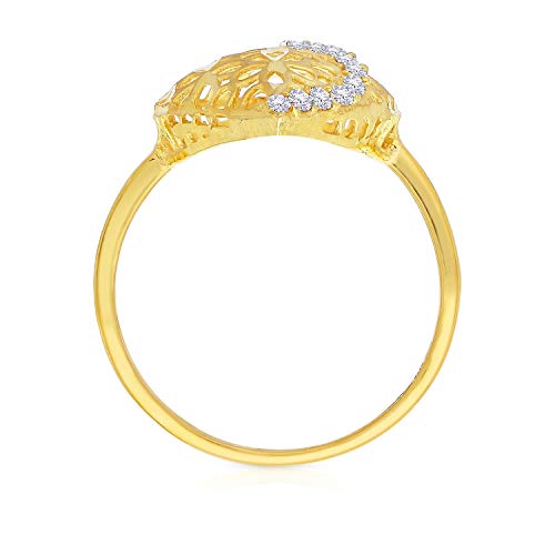 Malabar Gold and Diamonds 22k (916) Yellow Gold Ring for Women - Image 4
