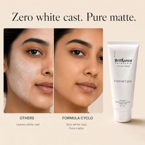 Brilliance Cosmocare Store Brilliance Mineral Sunscreen SPF 50 PA+++ - Image 5