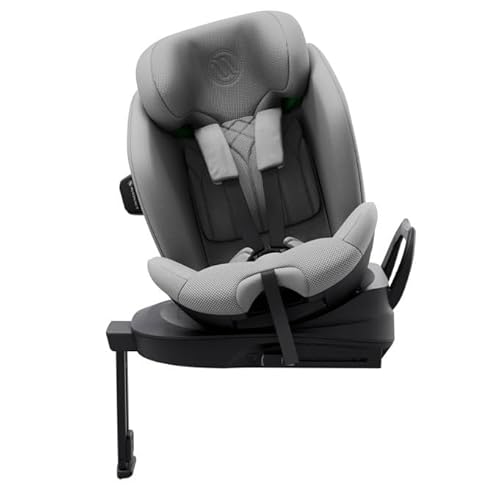 Avionaut Stardust 360° Siège auto enfant reboarder 61-150 cm | I-Size, RWF jusqu'à 125 cm (21 kg), pivotant, inclinable, respirant - pour les nouveaux-nés jusqu'à 12 ans (Grey)