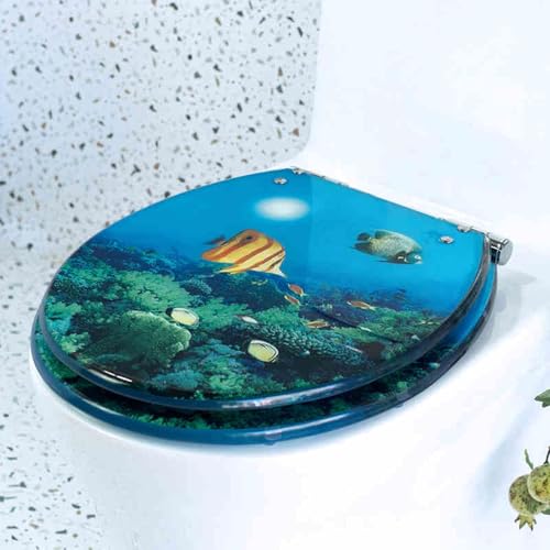 便座、スロークローズ便座、 Resin Toilet Seat Soft Close Arc Design Removable For U V O Toilets Size 42x36 cm(Style-4)