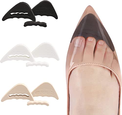 Insert Orteil, Coussinet Chaussure, Coussinet Chaussure Trop Grande, Coussinet D'ajustement Chaussures, Rembourrage de chaussure, Orteil inserts de Remplissage de la Chaussure, 3 Paires Cover