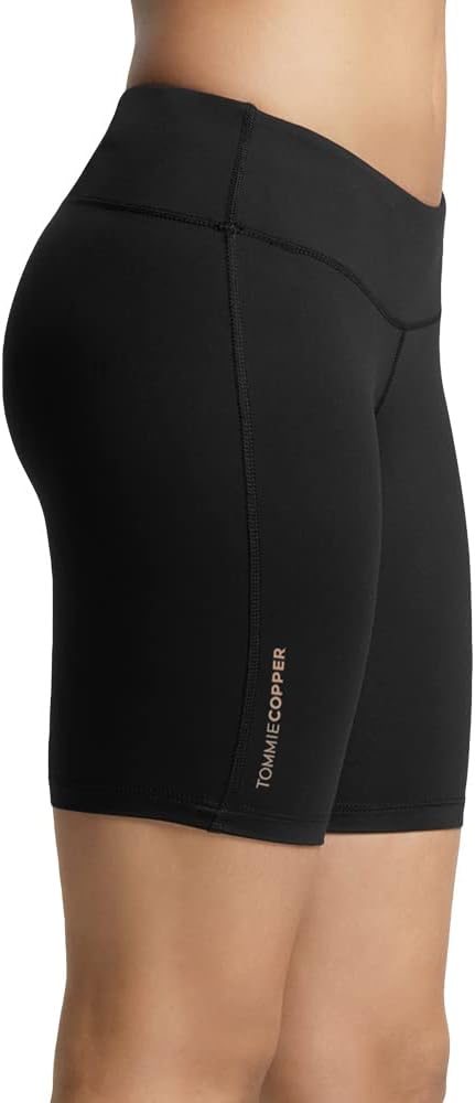 Tommie Copper Women’s Performance Compression Shorts | Breathable, Wicking Activewear for HIPS, Glutes & Thigh Muscle Support