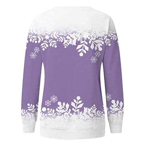 Long Sleeve Shirts For Women Fashion Casual Loose Pullover Tops Shirts Fashion 2022 Cute Graphic Tees Loose Basic Pullovers Trendy Novelty Long Sleeve Crewneck Comfy Casual Shirts #TOP1