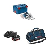 Bosch 18V System Akku Kreissäge GKS 18V-57 G (inkl. L-BOXX, ohne Akku/Ladegerät) + Bosch 18V System Akku Starter-Set: 1x GBA 18V 4.0Ah Akku + Schnellladegerät GAL 18V-40 + erkzeugtasche Größe L Bosch 18V System Akku Kreissäge GKS 18V-57 G (inkl. L-BOXX, ohne Akku/Ladegerät) + Bosch 18V System Akku Starter-Set: 1x GBA 18V 4.0Ah Akku + Schnellladegerät GAL 18V-40 + erkzeugtasche Größe L