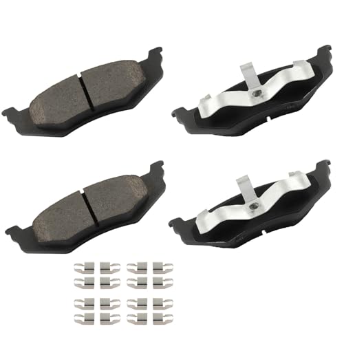 Image of cciyu D658 Rear Ceramic Disc Brake Pads Kit For Chrysler For 300M,For Cirrus,For Concorde,For Intrepid,For LHS,For New Yorker,For PT Cruiser,For Sebring,For Dodge For Intrepid,For Neon,For Stratus