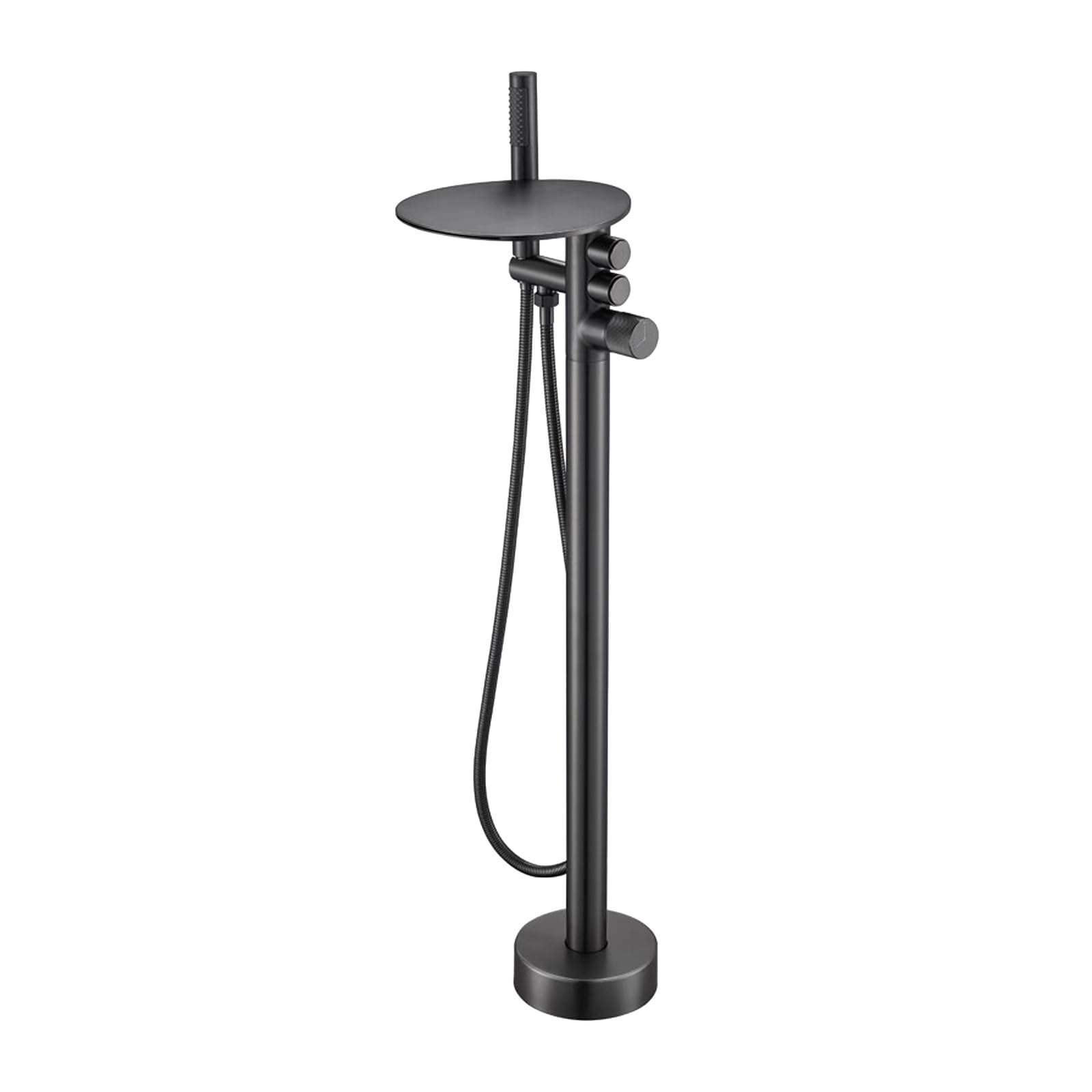 Robinet de baignoire autoportant installation facile contre fuites de sol