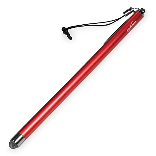 BoxWave Stylus Pen Compatible with iPhone 5 - EverTouch Slimline Capacitive Stylus, Slim Barrel Capacitive Stylus with FiberMesh Tip for iPhone 5, Apple iPhone 5 - Bold Orange