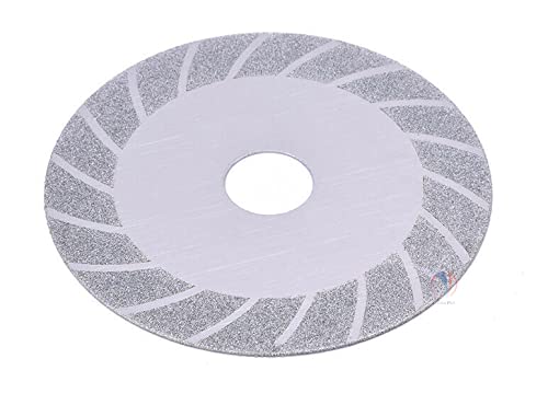 Mass Pro 4" Inch Diamond Saw Blade Disc for Glass, Ceramic, and Granite Cutting with Angle Grinder - 1 Piece, Silver, 110mm Diameter, 1mm Thickness, Sharp and Wear-Resistant (B09PDJHVTG) Amazon Price History, Amazon Price Tracker