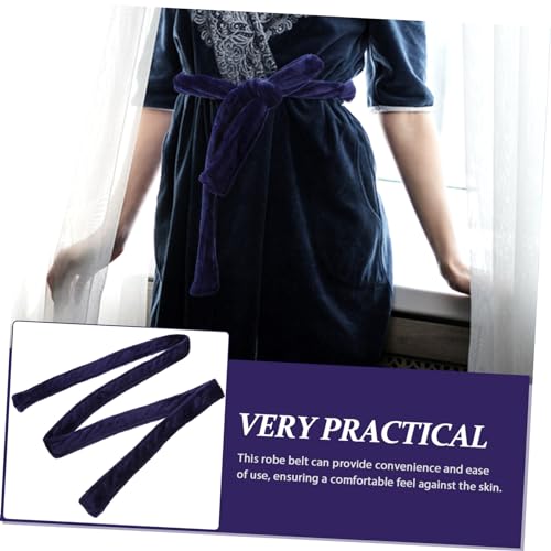 BESPORTBLE Thick Flannel Robe Belt Bathrobe Belt Replacement Sturdy Construction Spa Robe Tie for Men Bathrobe4