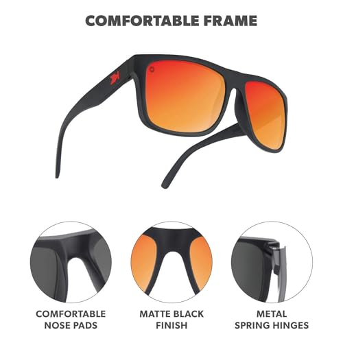 Image of Knockaround Large Polarized Sunglasses for Men & Women - UV400 Protection