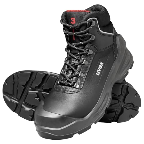 Bottes de sécurité Uvex 3 quatro S3 SRC 68792 pour chantiers difficiles - 2