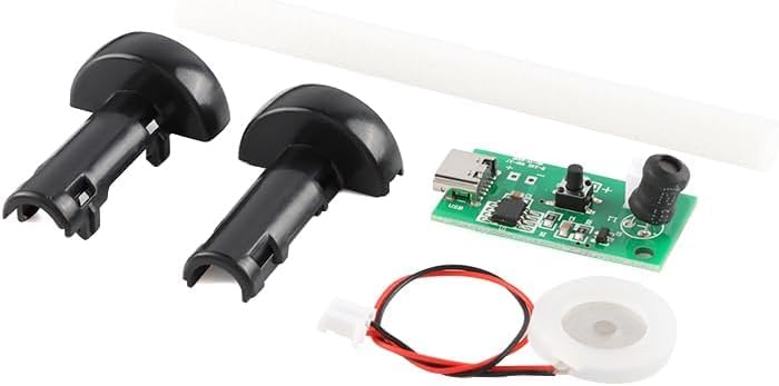 Image of DC 5V USB Humidifier Spray Module Kit 108KHz Mist Maker with Driver Board C Type Atomizing Head for DIY Air Diffuser Pack of 3 Micron Aperture High Frequency Oscillator