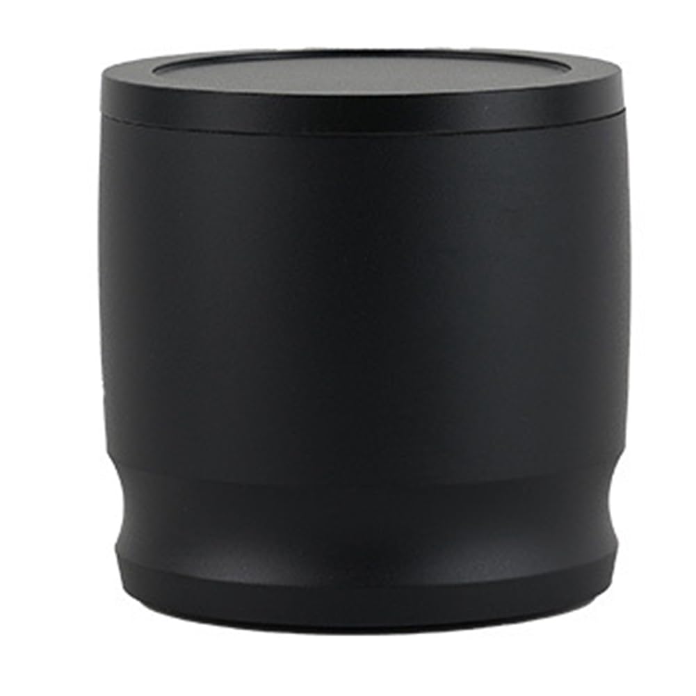 CTRLZS 58mm Coffee Dosing Cup Aluminum Alloy Espresso Dosing Funnel Brewing Bowl Portafilter Dosing Ring Black