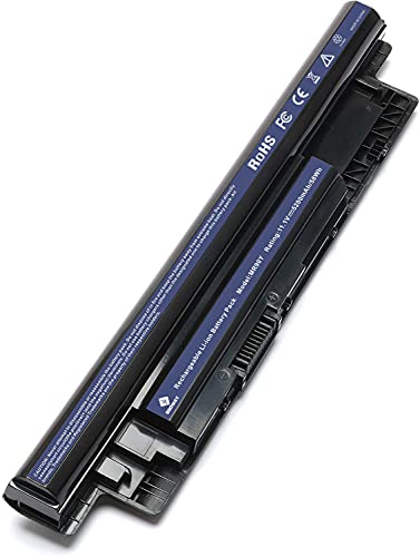 MR90Y Batterie d'ordinateur Portable Compatible avec Dell Inspiron 14-3421 14-3437 14R-5421 14R-5437, 15-3521 15-3537 15R-5521 15R-5537, 17-3721 17-3737 17R-5721 17R-5737 Cover