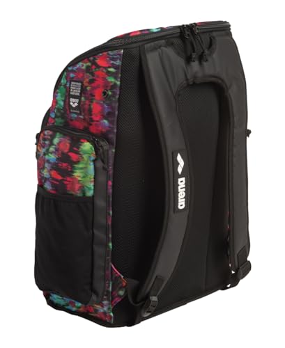 Image of ARENA Spiky III Backpack 45 Swimming Athlete Sports Gym Rucksack Large Training Gear Equipment Swim Bag for Men and Women, 45 Liters, Tie Dye