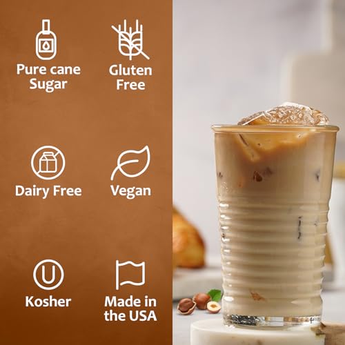 Syruvia Hazelnut Coffee Syrup