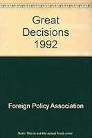 Great Decisions 1991 0871241358 Book Cover