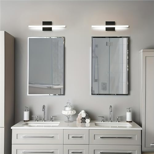 Apliques de pared moderno impermeable 60cm luz neutra para espejo 6
